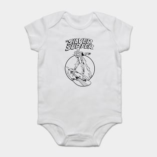 silver surfer Baby Bodysuit